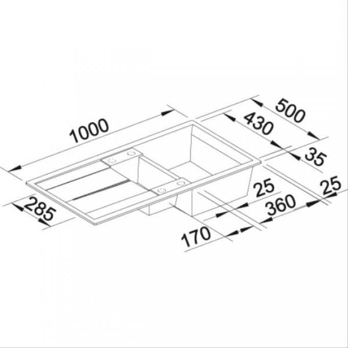 EVIER BLANCO - 513239