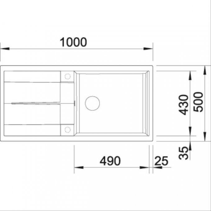 EVIER BLANCO - 515743