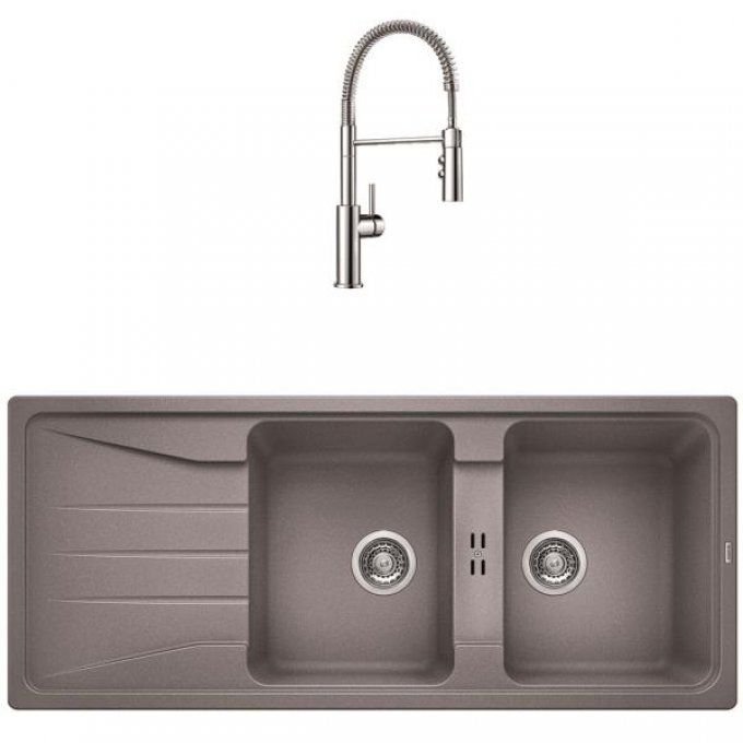 Packs évier + mitigeur 2 cuves BLANCO - 522928