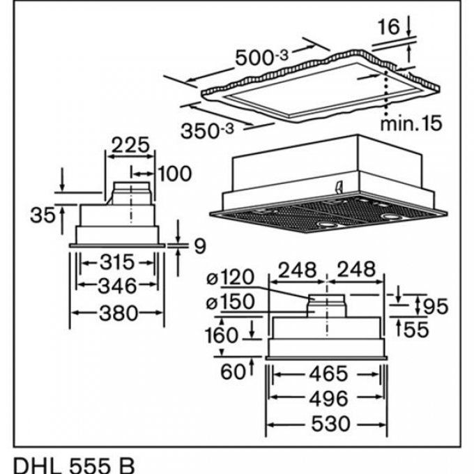Groupe filtrant avec moteur BOSCH - DHL555B