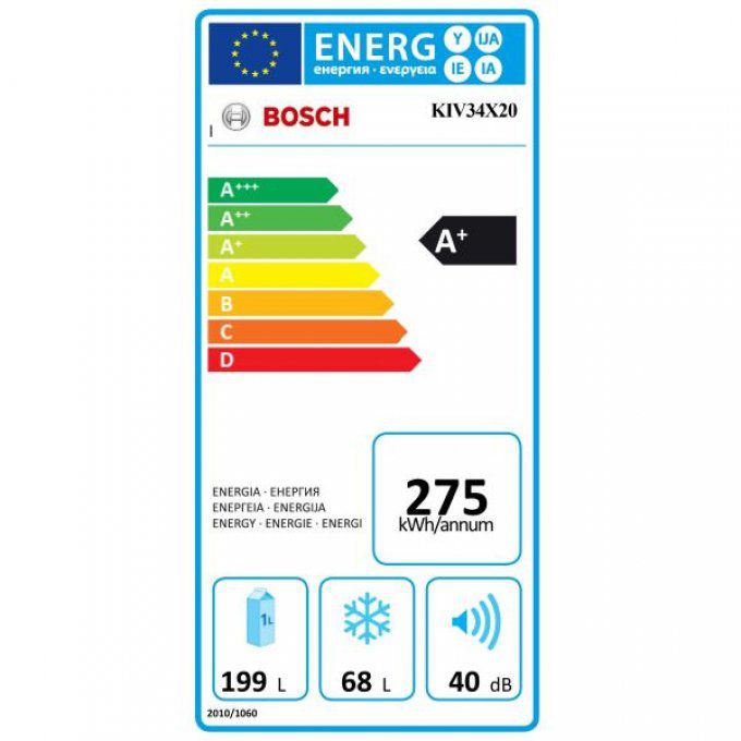 FRIGO ENCASTRABLE - BOSCH - KIV34X20