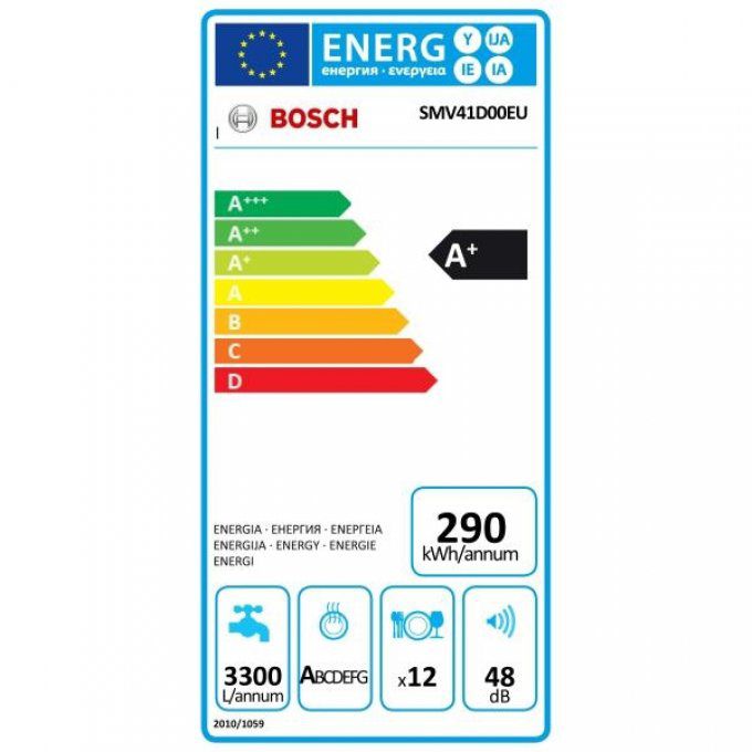 Lave-vaisselle Tout-intégrable BOSCH - SMV41D00EU
