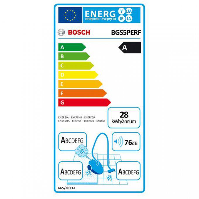 Aspirateur Traîneau sans sac BOSCH - BGS5PERF