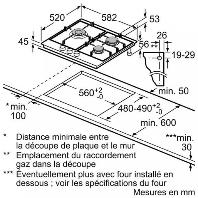 PLAQUE DE CUISSON - BOSCH - PCC6A5B80