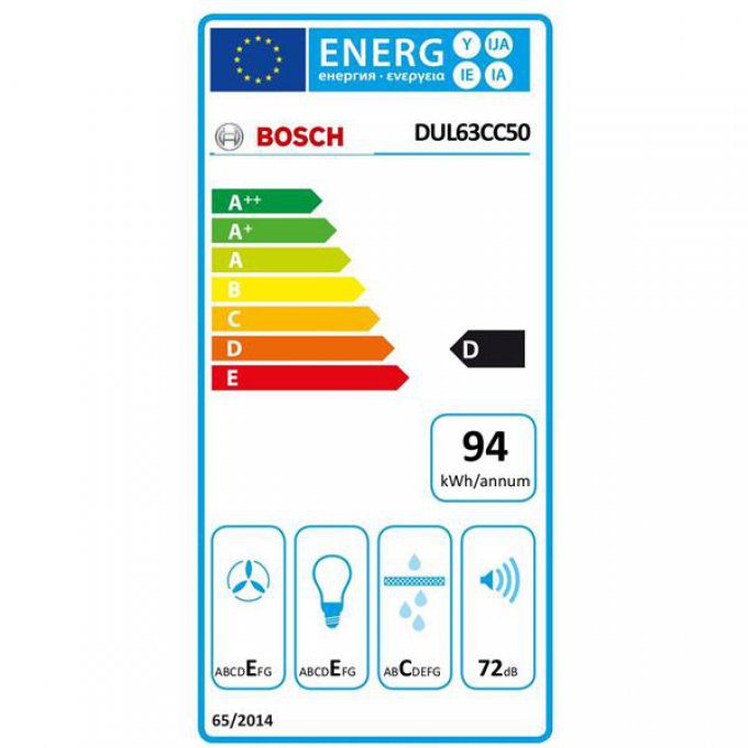 Hotte visière BOSCH - DUL63CC50