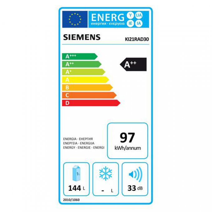 FRIGO ENCASTRABLE - SIEMENS - KI21RAD30
