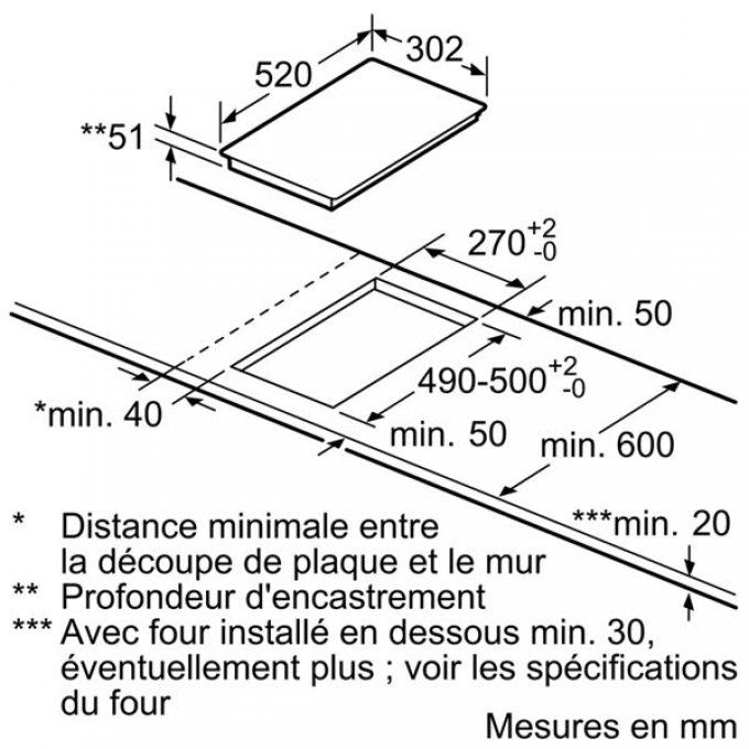 PLAQUE DE CUISSON - SIEMENS - EX375FXB1E