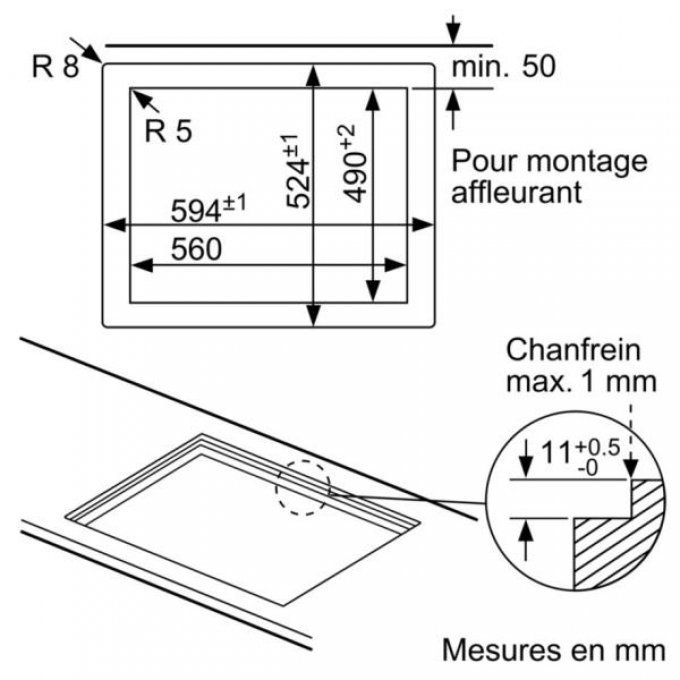 PLAQUE DE CUISSON - SIEMENS - EP6A6PB20