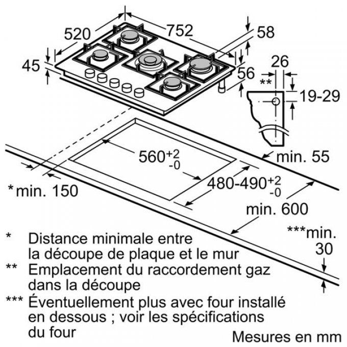 PLAQUE DE CUISSON - SIEMENS - EP7A6QB20