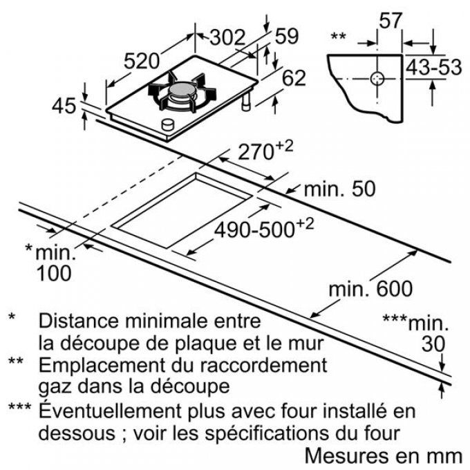 PLAQUE DE CUISSON - SIEMENS - ER3A6AD70