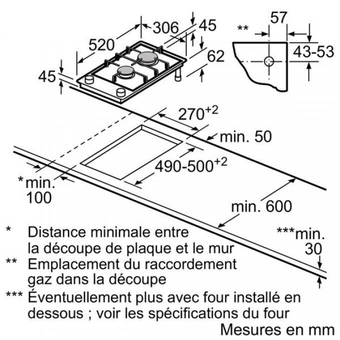 PLAQUE DE CUISSON - SIEMENS - ER3A6BD70