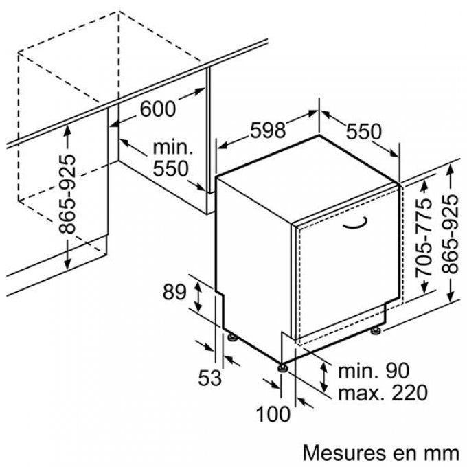 Lave-vaisselle Tout-intégrable SIEMENS - SX658D02ME