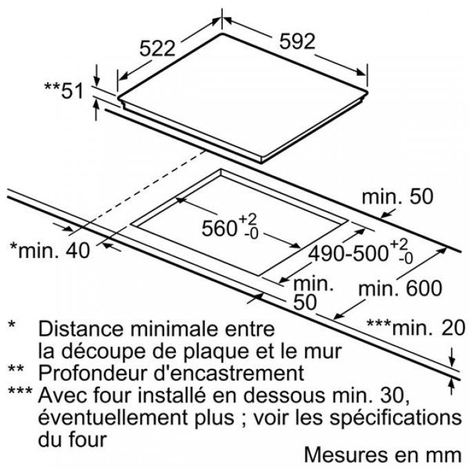 PLAQUE DE CUISSON - NEFF - T46FD23X0