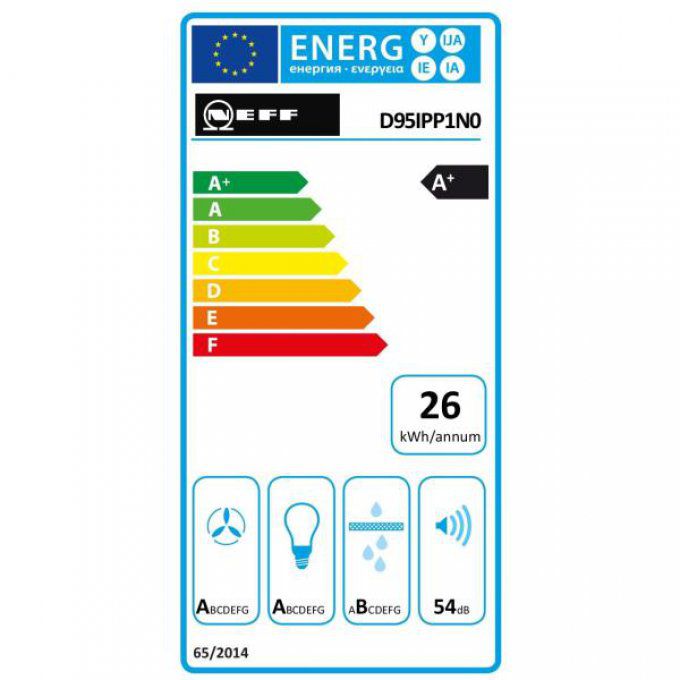 Hotte décorative murale NEFF - D95IPP1N0