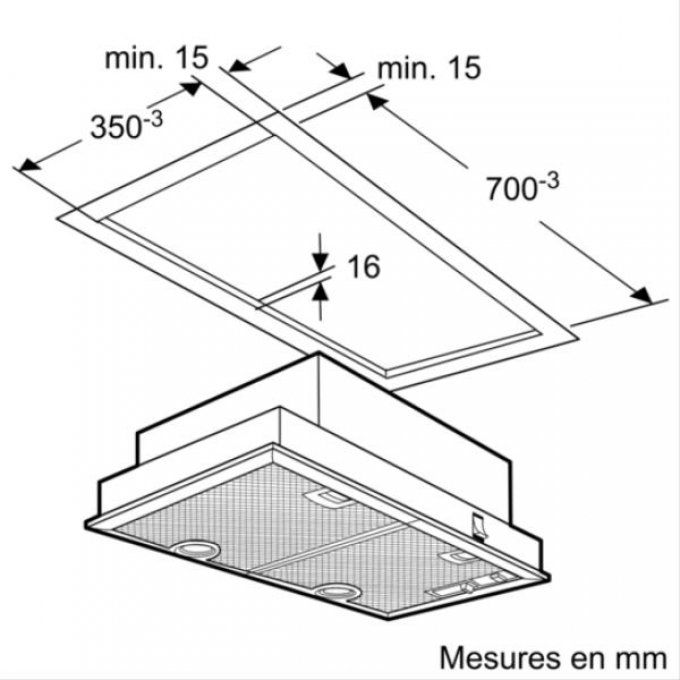 Groupe filtrant avec moteur NEFF - D5855X1