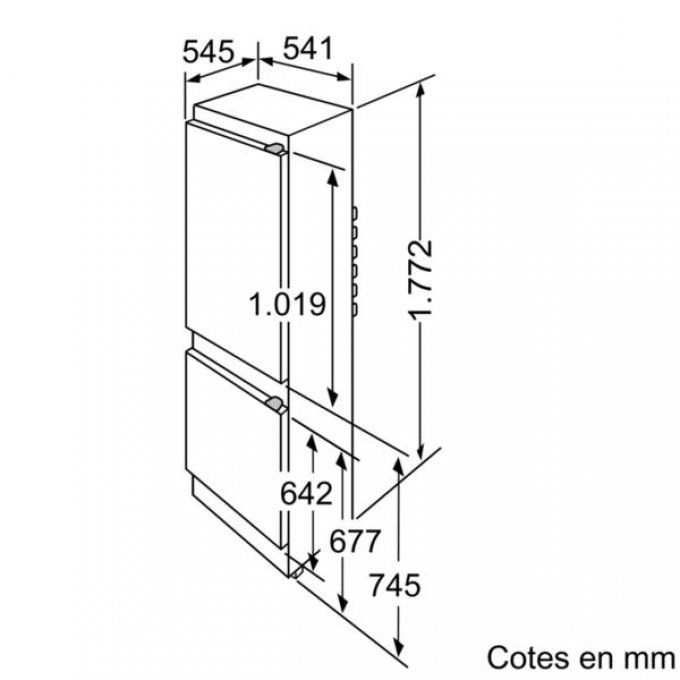 FRIGO ENCASTRABLE - VIVA - VVIV3420