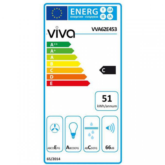 Hotte décorative murale VIVA - VVA62E453