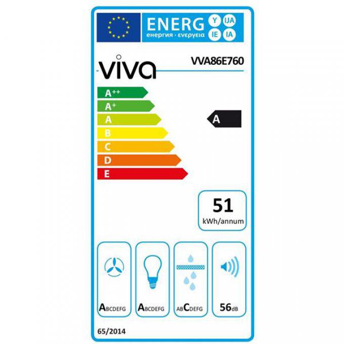 Hotte décorative murale VIVA - VVA86E760