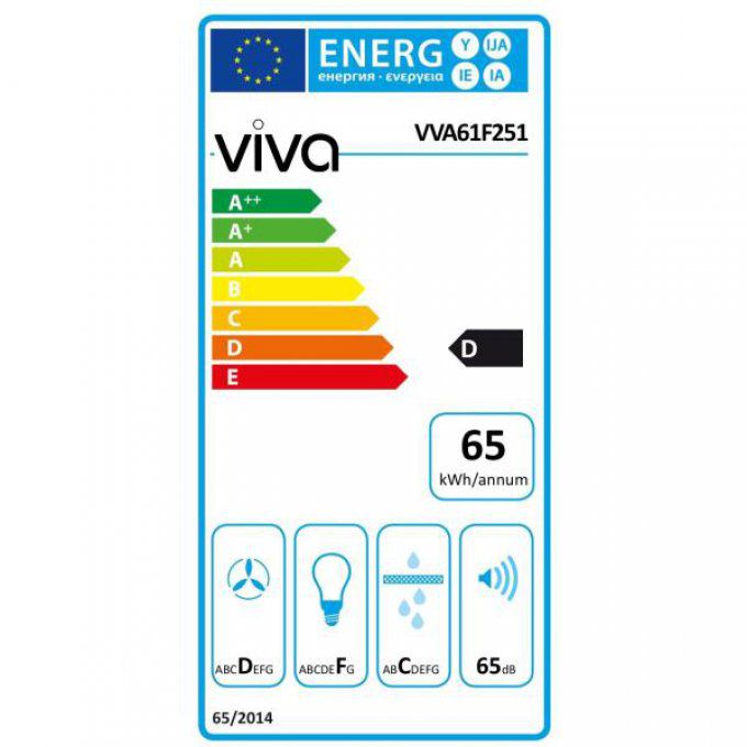 Hotte télescopique VIVA - VVA61F251