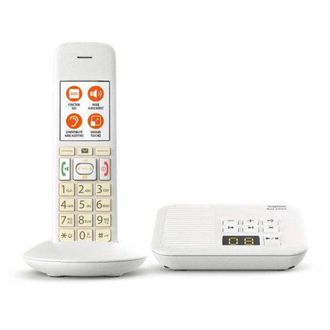 Téléphone résidentiel avec répondeur GIGASET - E370A