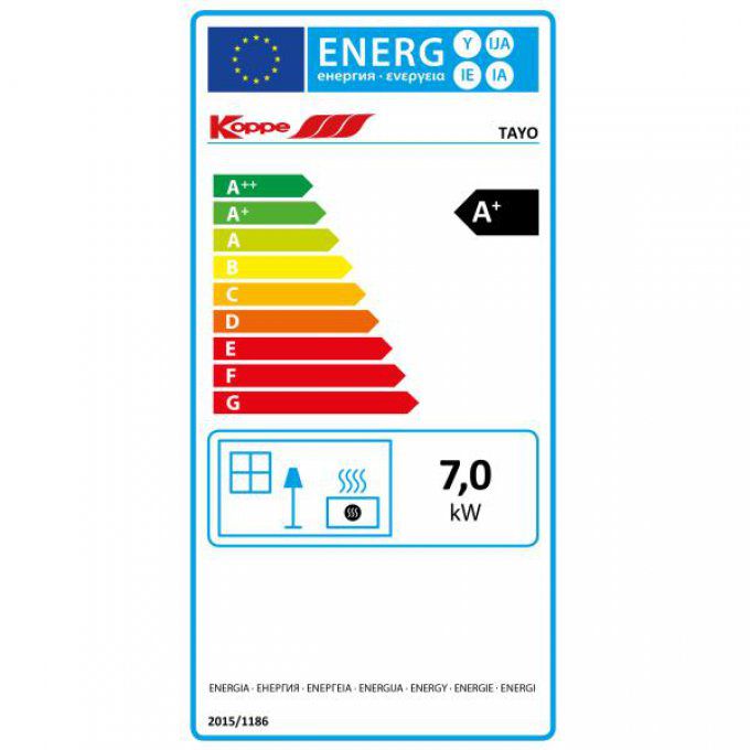 Poêle à granulés sans électricité KOPPE - 47030