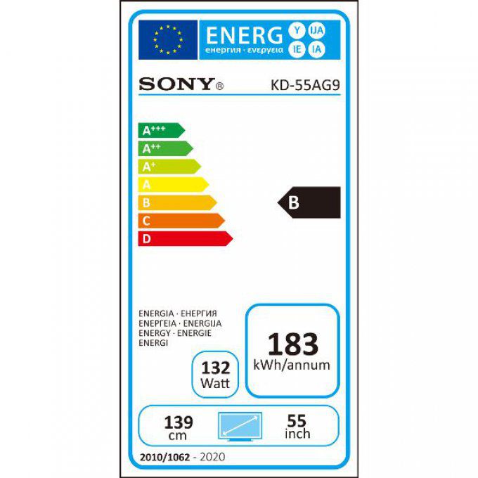 Téléviseur 4K écran plat SONY - KD55AG9B