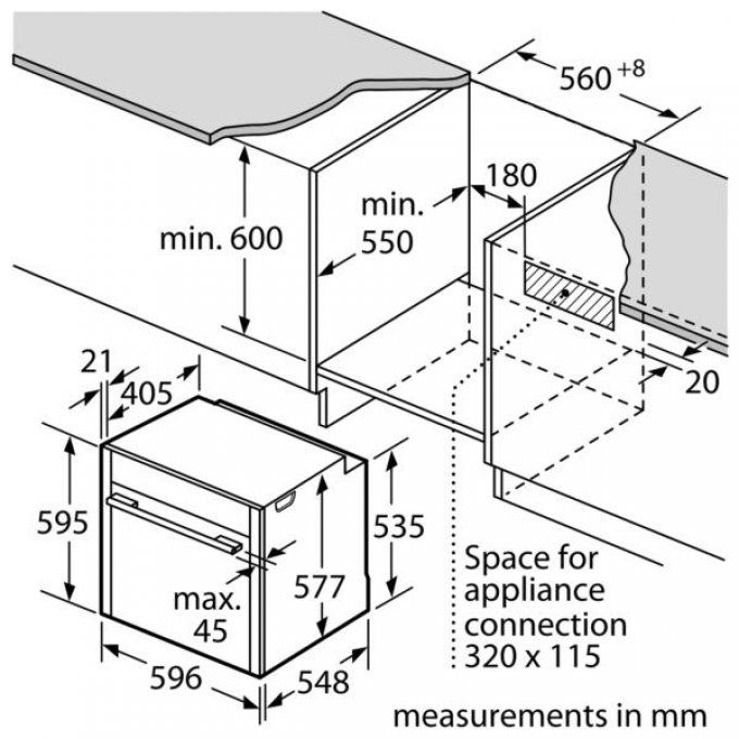 FOUR ENCASTRABLE - NEFF - B27CR22N1