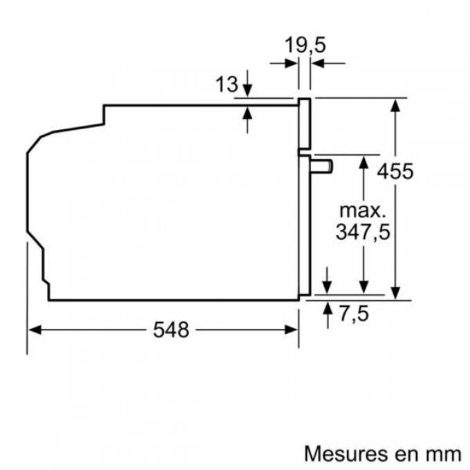 FOUR ENCASTRABLE - SIEMENS - CM676GBS1