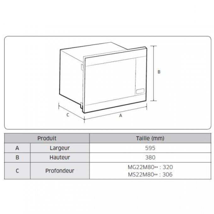 SAMSUNG - MG22M8074AT