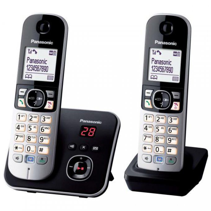 Téléphone résidentiel avec répondeur PANASONIC - KXTG6822