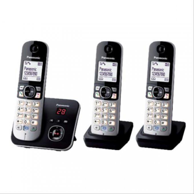 Téléphone résidentiel avec répondeur PANASONIC - KXTG6823