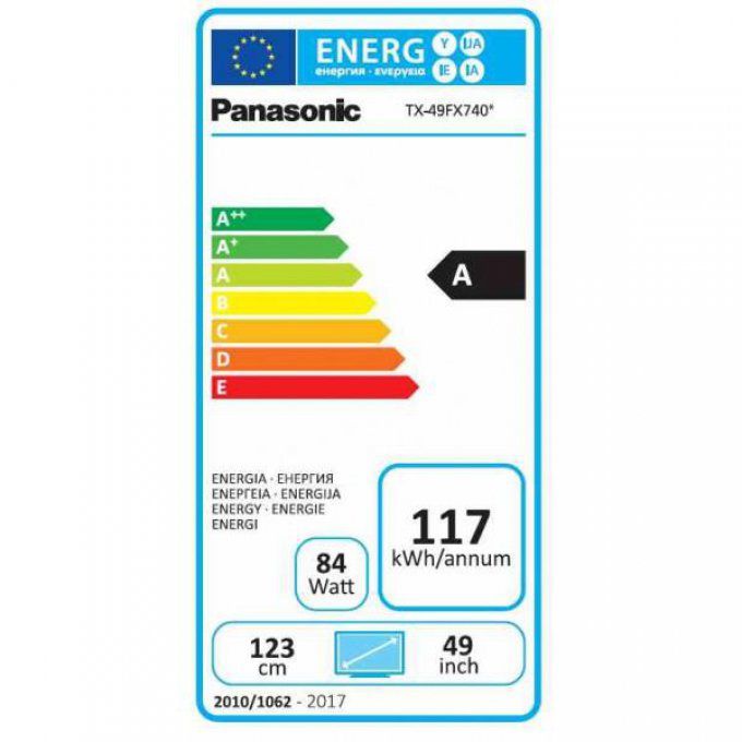 Téléviseur 4K écran plat PANASONIC - TX49FX740E