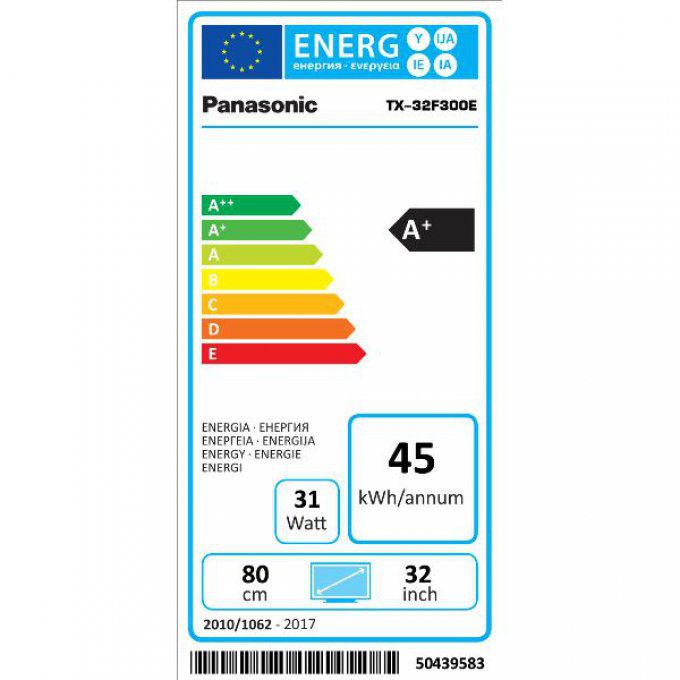 Téléviseur écran plat PANASONIC - TX32F300E