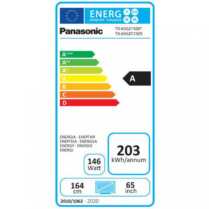 Téléviseur 4K écran plat PANASONIC - TX65GZ1500E