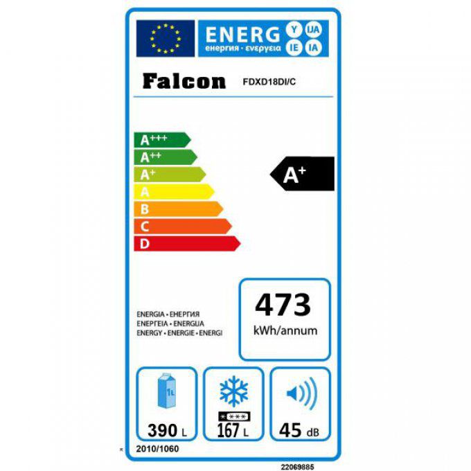 Réfrigérateur multiportes FALCON - FDXD18DI/C