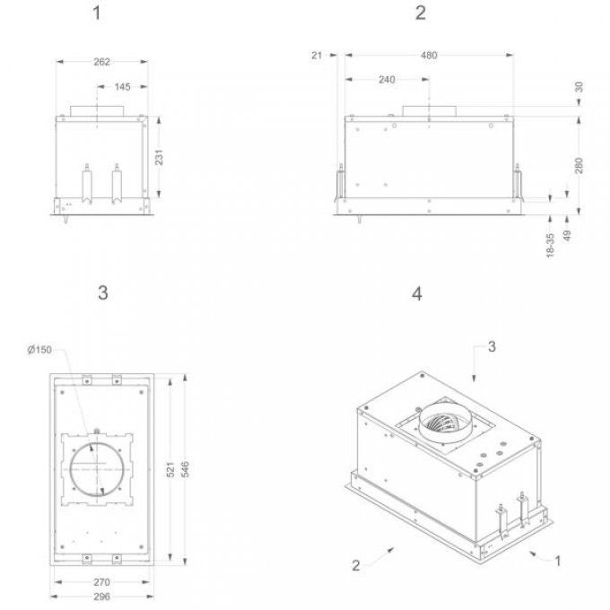 Groupe filtrant avec moteur NOVY - D828