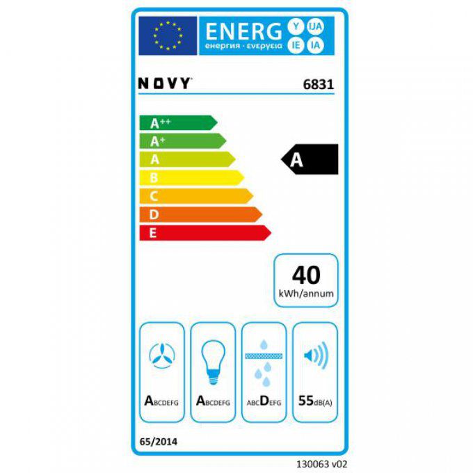 Groupe filtrant plafonnier avec moteur NOVY - D6831