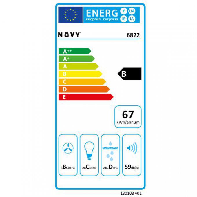 Groupe filtrant plafonnier avec moteur NOVY - D6822