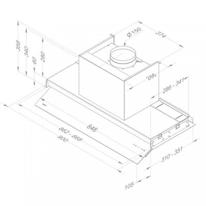 Groupe filtrant avec moteur NOVY - D8740