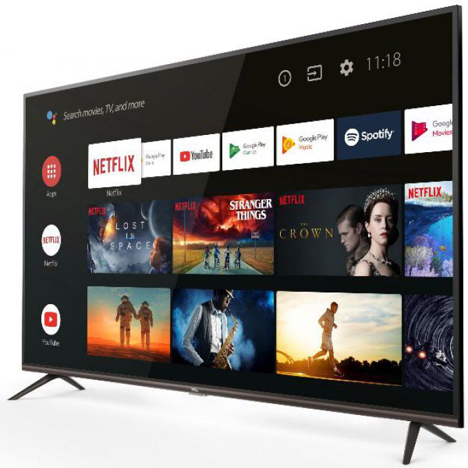 Téléviseur 4K écran plat TCL - 43EP644