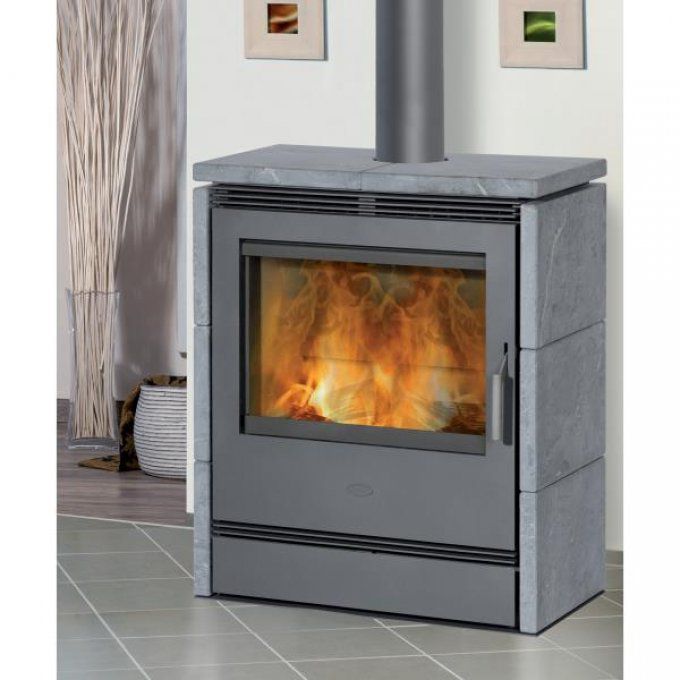 Poêle à bois panoramique FIREPLACE - R2541