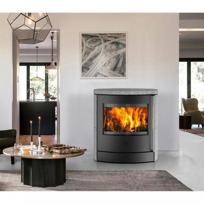 Poêle à bois panoramique FIREPLACE - K6355