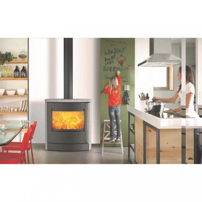 Poêle à bois panoramique FIREPLACE - K6355
