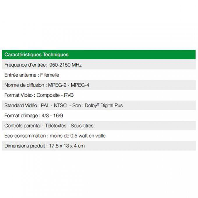CAHORS - TVS8100HD