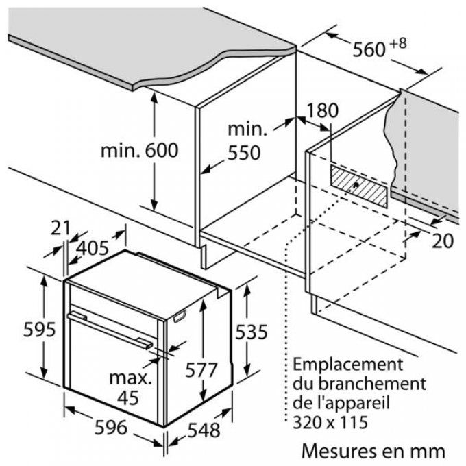 FOUR ENCASTRABLE - NEFF - B47CR32N0