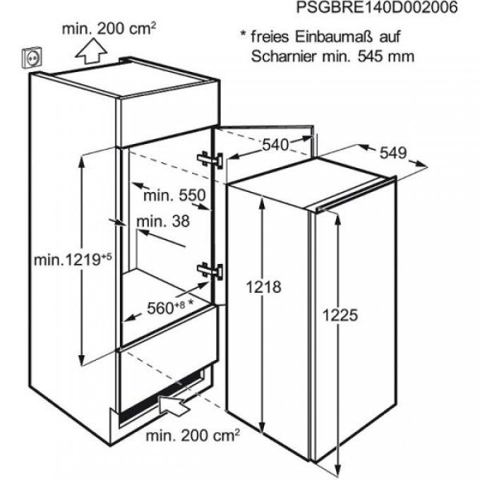 FRIGO ENCASTRABLE - FAURE - FBA22021SA