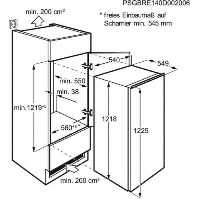 FRIGO ENCASTRABLE - FAURE - FBA22421SA