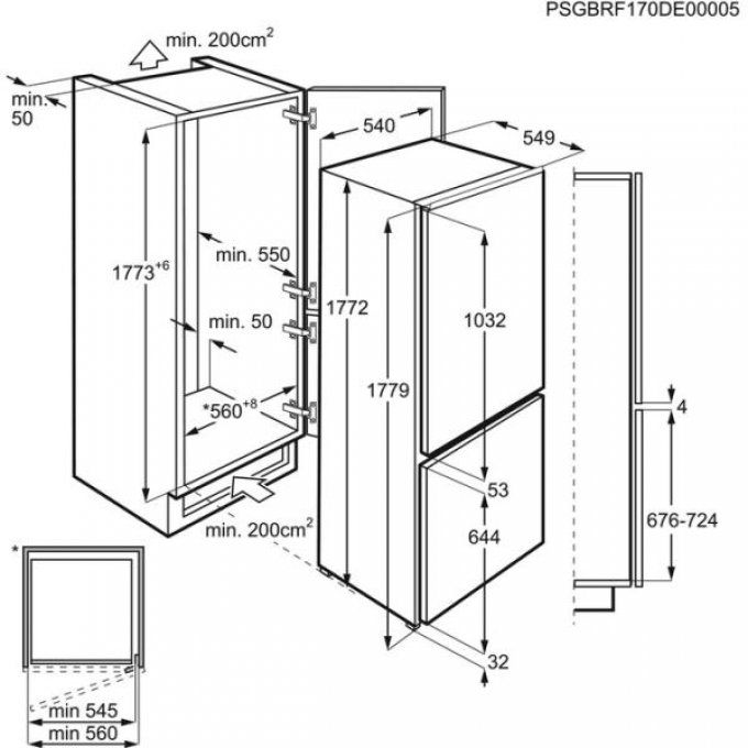 FRIGO ENCASTRABLE - AEG - SCE81816TS