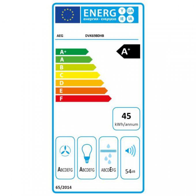 Hotte décorative murale AEG - DVK6980HB