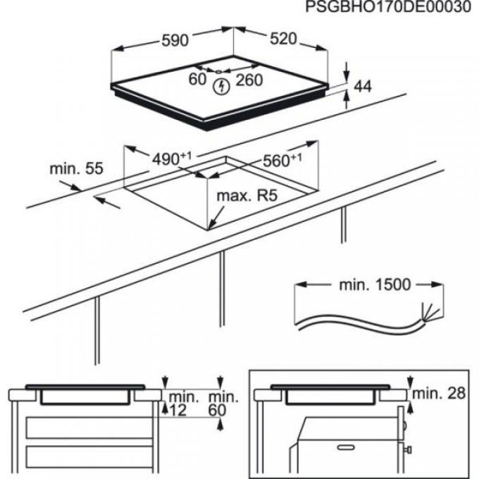 PLAQUE DE CUISSON - AEG - IKE64450FB